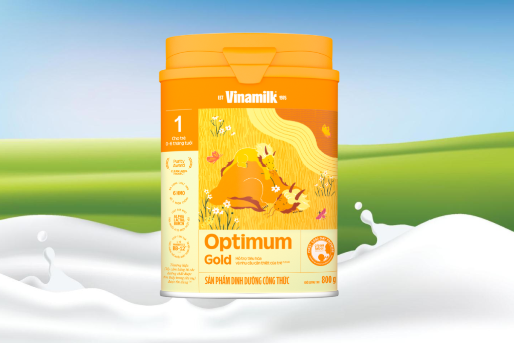Sữa tăng cân cho bé Optimum