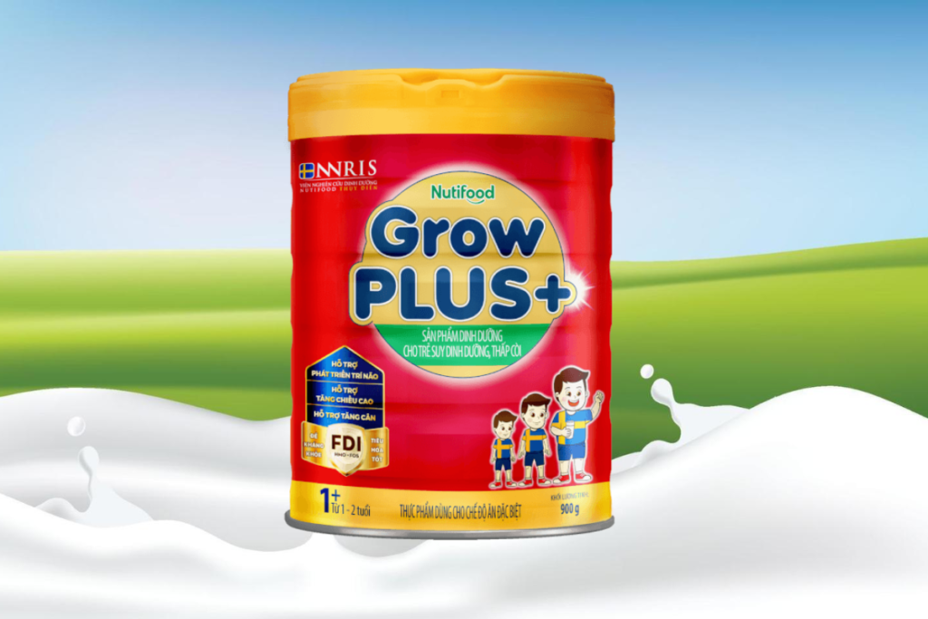 Sữa tăng cân cho bé GrowPlus