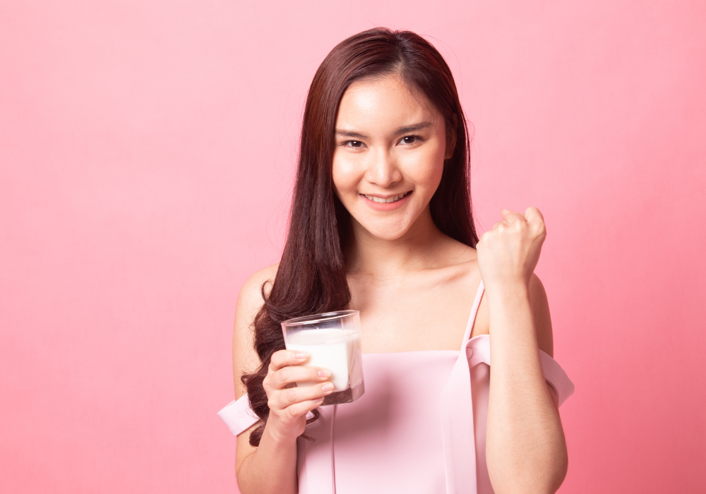 Uống sữa tươi giúp tăng cân cho người gầy