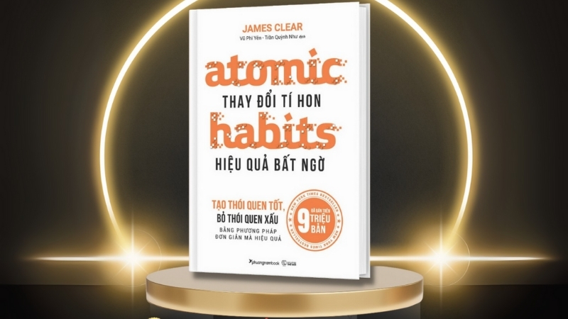 Review sách Atomic Habits: 4 định luật kiến tạo thói quen bền vững.