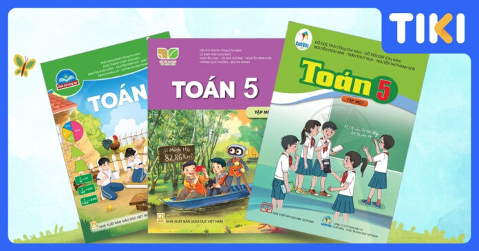 Bảng giá bộ sách giáo khoa lớp 5 mới nhất