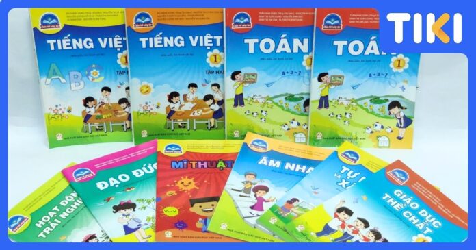 Bộ sách giáo khoa lớp 1 gồm những quyển gì? Danh sách 3 bộ phổ biến.
