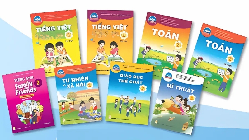Sách giáo khoa lớp 2 theo chương trình mới