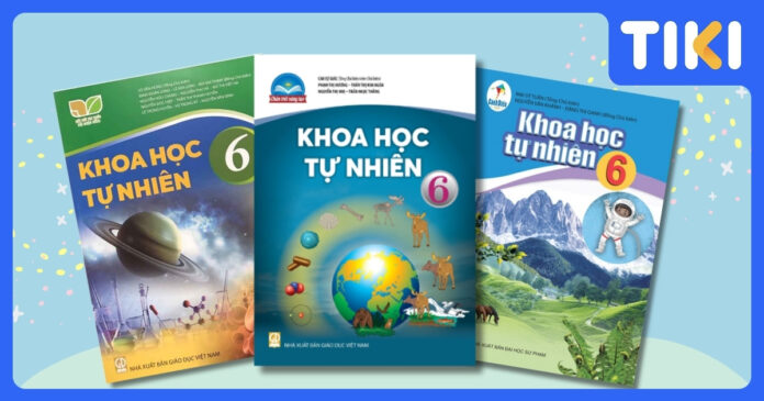 Bộ sách giáo khoa lớp 6 gồm những quyển gì