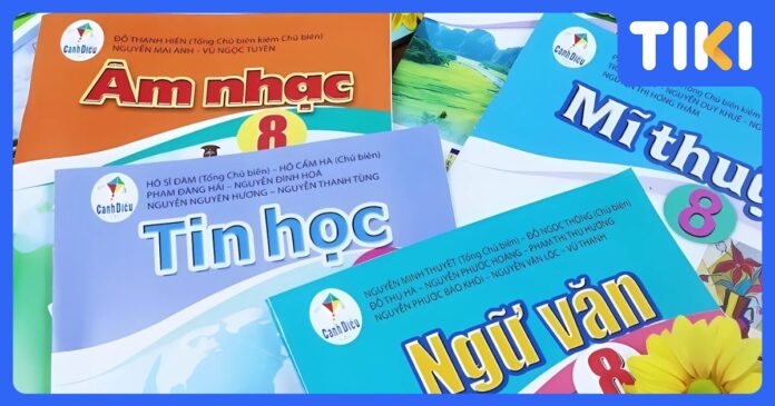 Bộ sách giáo khoa lớp 8 gồm những quyển gì