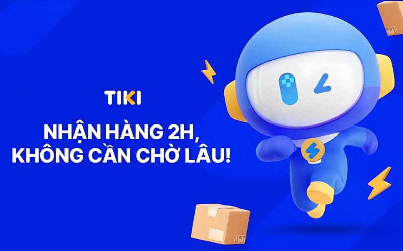 Dịch vụ Giao Nhanh 2H của Tiki cho bạn nhận ngay những dụng cụ cần thiết mà không cần chờ đợi