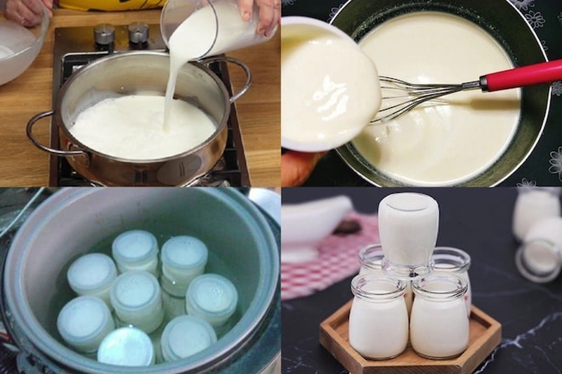 Cách làm sữa chua từ sữa tươi (ủ bằng ánh nắng mặt trời)