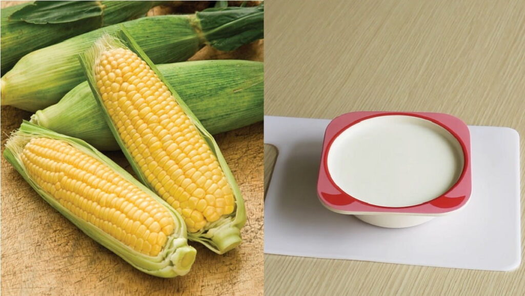 Sử dụng sữa mẹ hoặc sữa công thức để làm sữa ngô cho bé