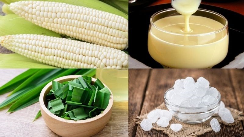 Cách làm sữa ngô nếp (bắp nếp) thơm béo dinh dưỡng