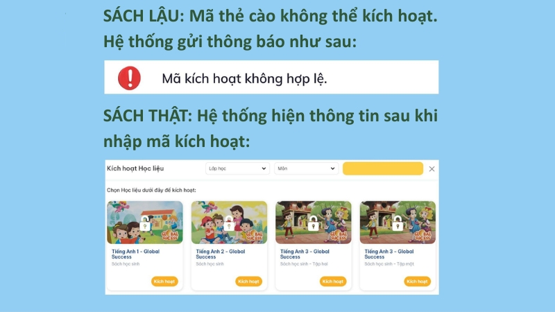 Kiểm tra tem chống giả và mã QR.