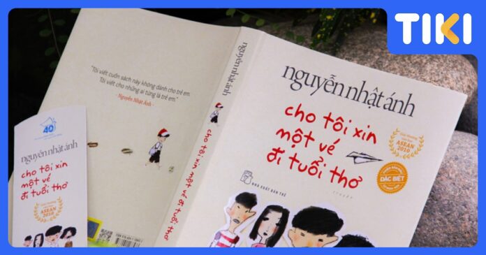 Review sách Cho tôi xin một vé đi tuổi thơ: Nguyễn Nhật Ánh & Tấm Vé Tuổi Thơ