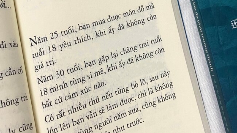 Điểm sáng lớn nhất của cuốn sách chính là giọng văn thủ thỉ, tâm tình