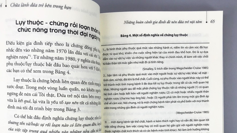 Review chi tiết sách Chữa lành đứa trẻ bên trong bạn từ góc nhìn người đọc.