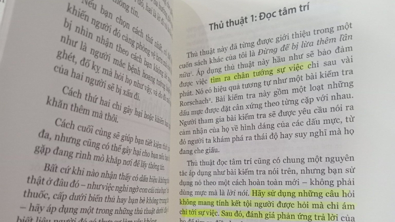 Những điểm cần lưu ý khi đọc sách.