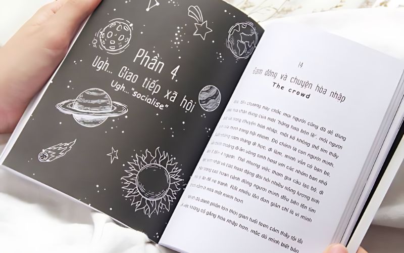 Cuốn sách được chia thành 4 chương, mở ra những cánh cửa khác nhau trong thế giới nội tâm của một "kẻ nghĩ nhiều"