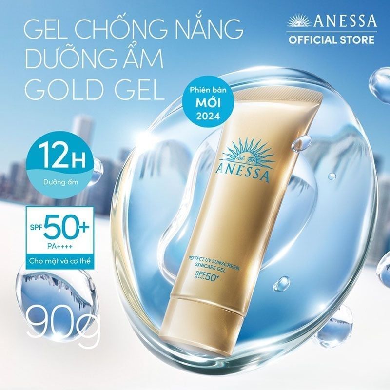 Gel chống nắng dưỡng ẩm Anessa Perfect UV Sunscreen Skincare