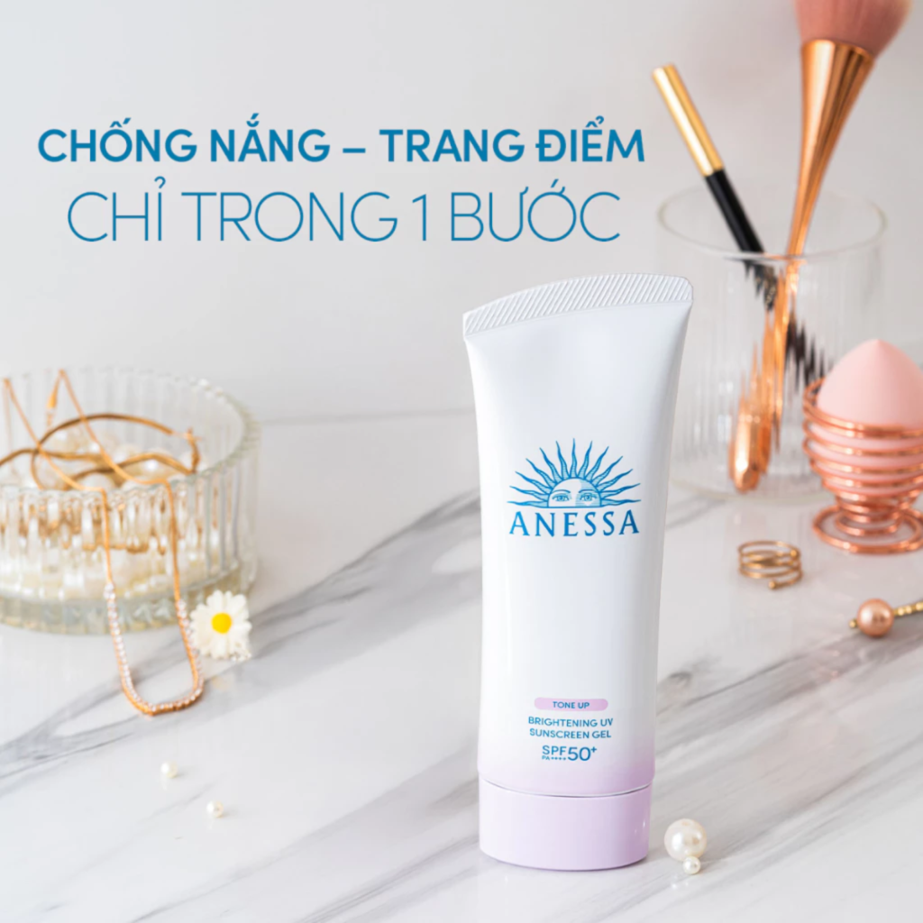 Gel chống nắng dưỡng ẩm Anessa Brightening UV Sunscreen Gel