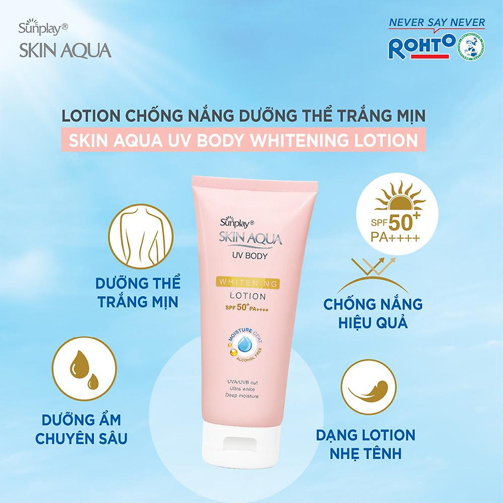 Kem chống nắng dưỡng thể Sunplay Skin Aqua