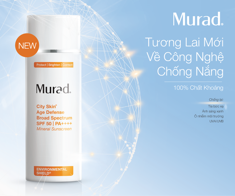 Kem chống nắng Murad City Skin Age Defense Broad Spectrum