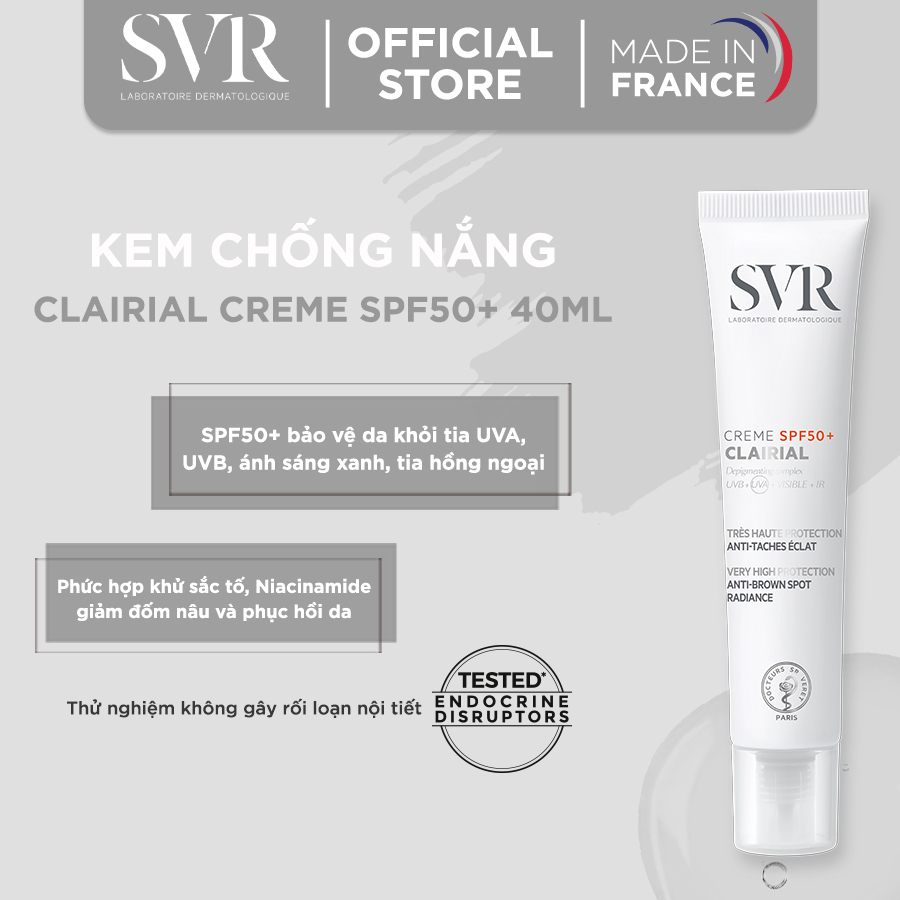Kem chống nắng SVR Clairial Creme SPF50