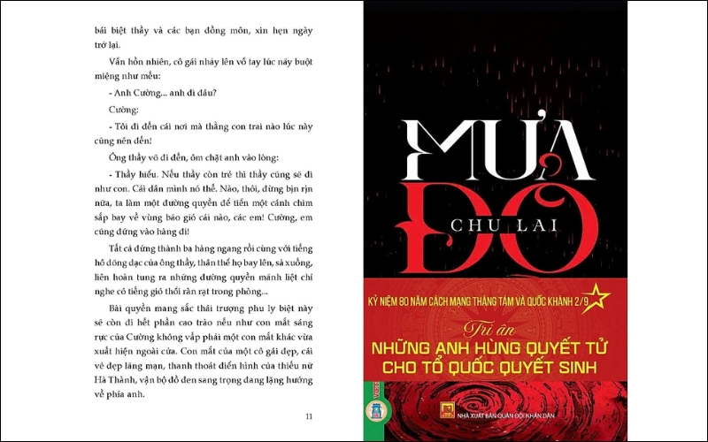 Mưa Đỏ chứa đựng những bài học lịch sử, khơi dậy lòng biết ơn và trân trọng hòa bình cho thế hệ trẻ