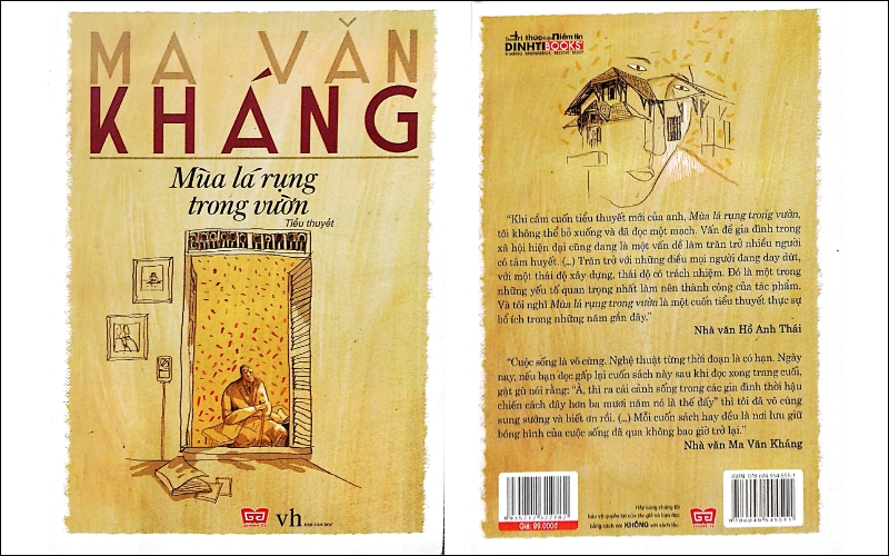 Tiểu thuyết Mùa lá rụng trong vườn của Ma Văn Kháng mang đến những trích dẫn hay và da diết