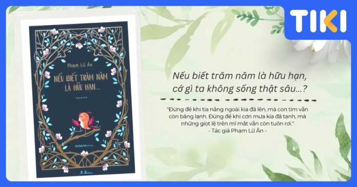 Review sách Nếu biết trăm năm là hữu hạn: Sống sâu, chữa lành tâm hồn.