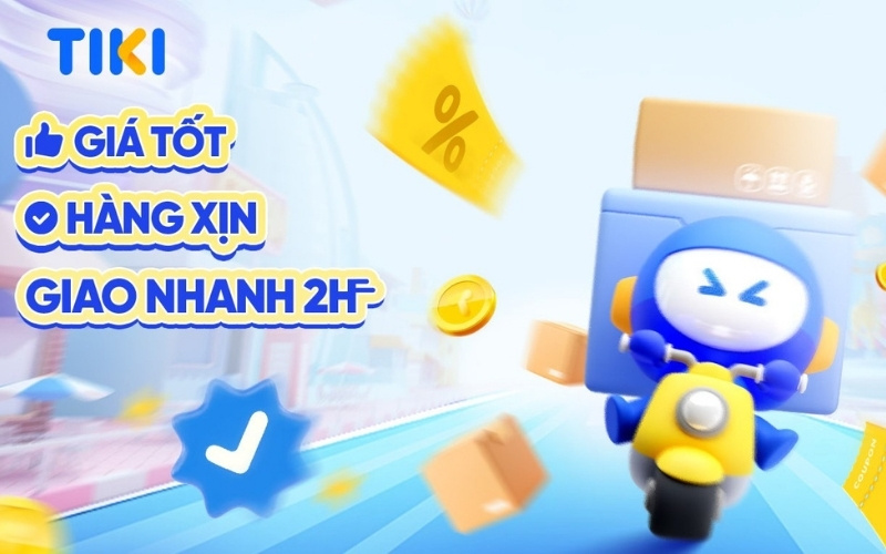 Tiki thường xuyên có các chương trình giảm giá, combo sách hấp dẫn
