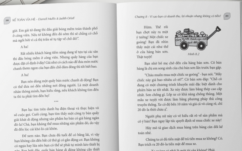 Sách giúp nắm vững các khái niệm như tài sản, nợ phải trả, vốn chủ sở hữu, giá vốn hàng bán, lợi nhuận gộp,…