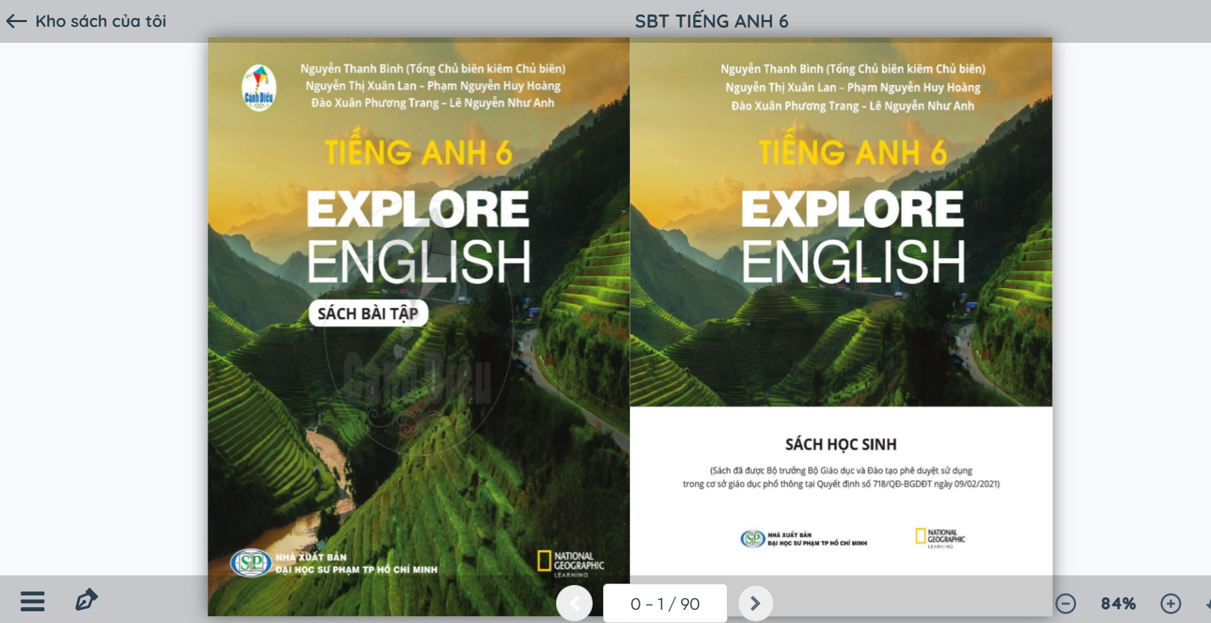 Sách Tiếng Anh 6 – Explore English