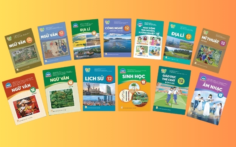 Bộ sách giáo khoa lớp 12 mới nhất năm học 2025 - 2026