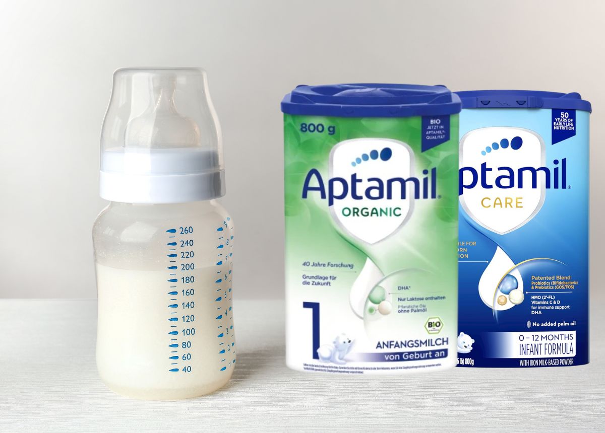 Công dụng sữa Aptamil Đức cho trẻ từ 0 - 6 tháng tuổi