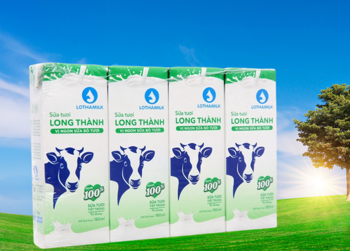 Sữa tươi tiệt trùng Long Thành