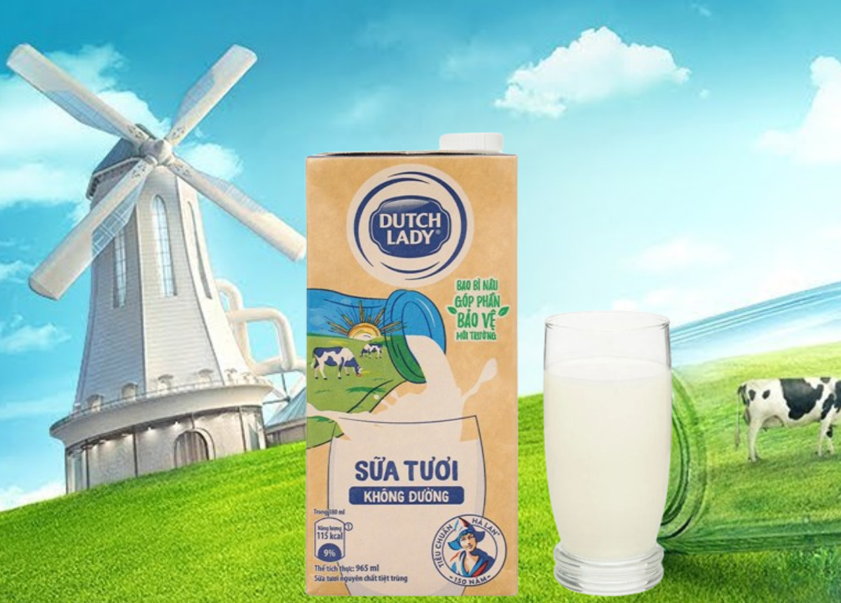 Sữa tươi tiệt trùng Dutch Lady