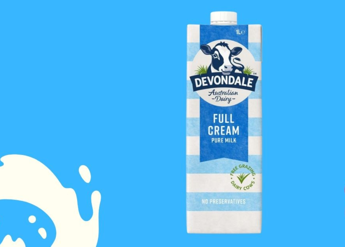 Sữa tươi tiệt trùng nguyên kem Devondale