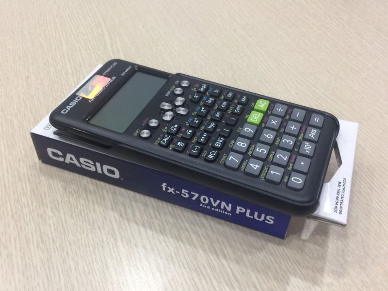 Học sinh cấp 2, cấp 3 ưu tiên mua máy tính Casio fx-570VN Plús