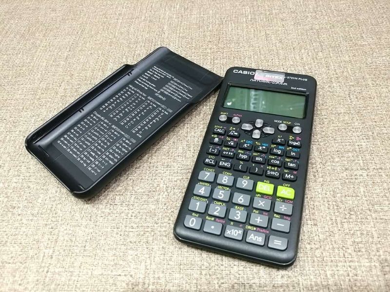 Máy tính Casio nổi tiếng và được sử dụng phổ biến
