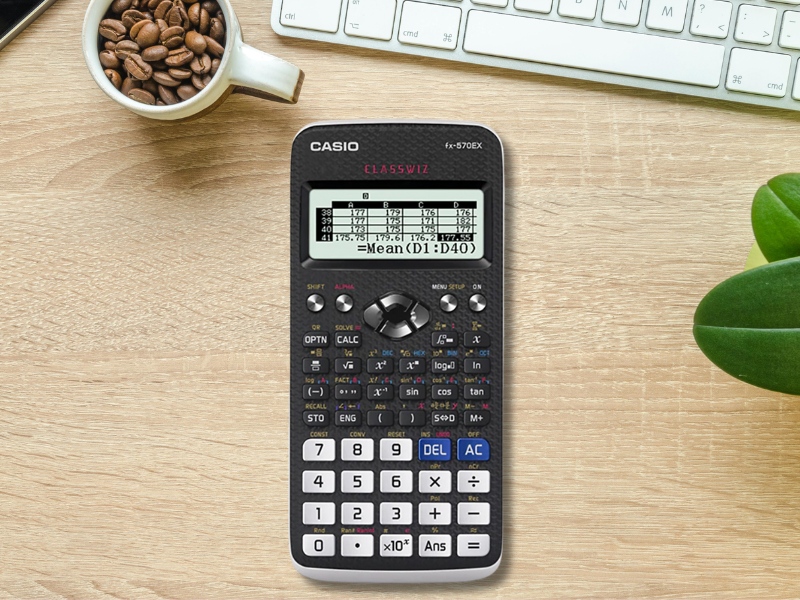 Casio fx-570EX: Phiên bản quốc tế đa năng