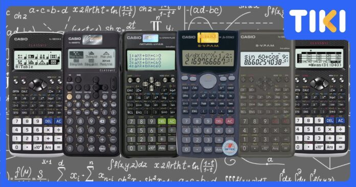 Các loại máy tính bỏ túi Casio mới nhất: Chọn chuẩn cho mọi nhu cầu