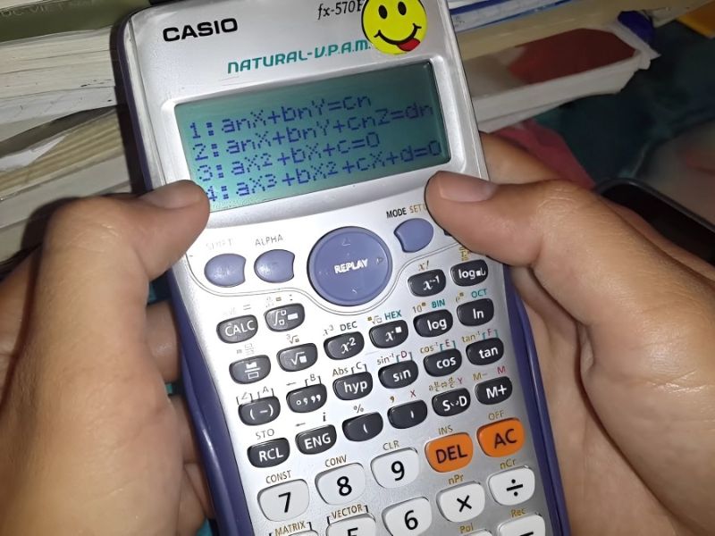 Giải phương trình 2 và 3 ẩn trên máy tính Casio đơn giản