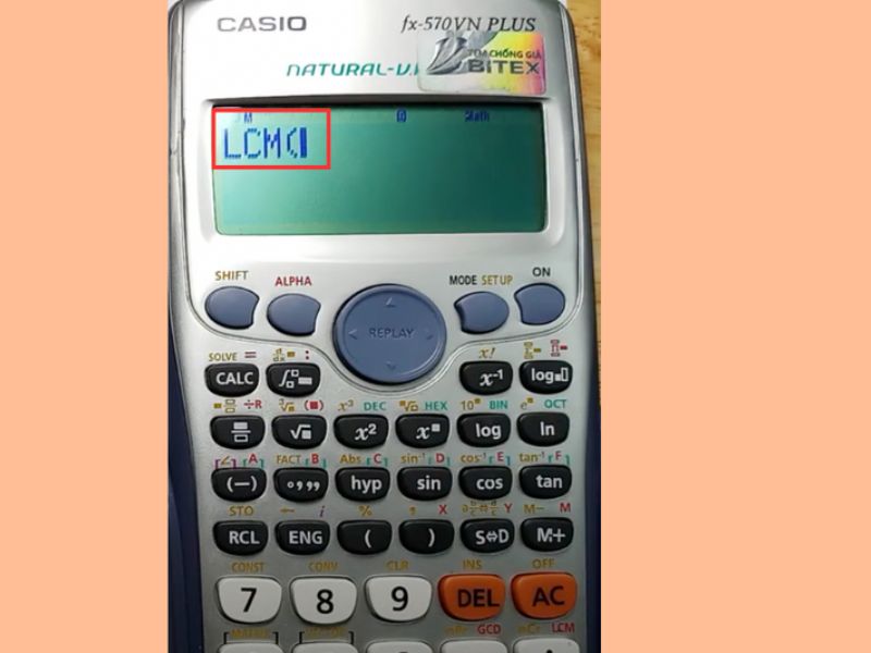 Cách tìm ƯCLN, BCNN trên máy tính Casio fx-570VN plus