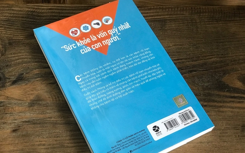 Phần tóm tắt (blurb) ở bìa sau giúp nắm bắt cốt truyện cơ bản