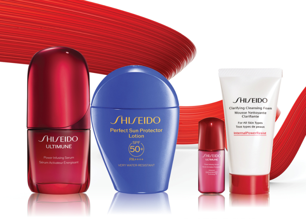 thương hiệu kem chống nắng Shiseido