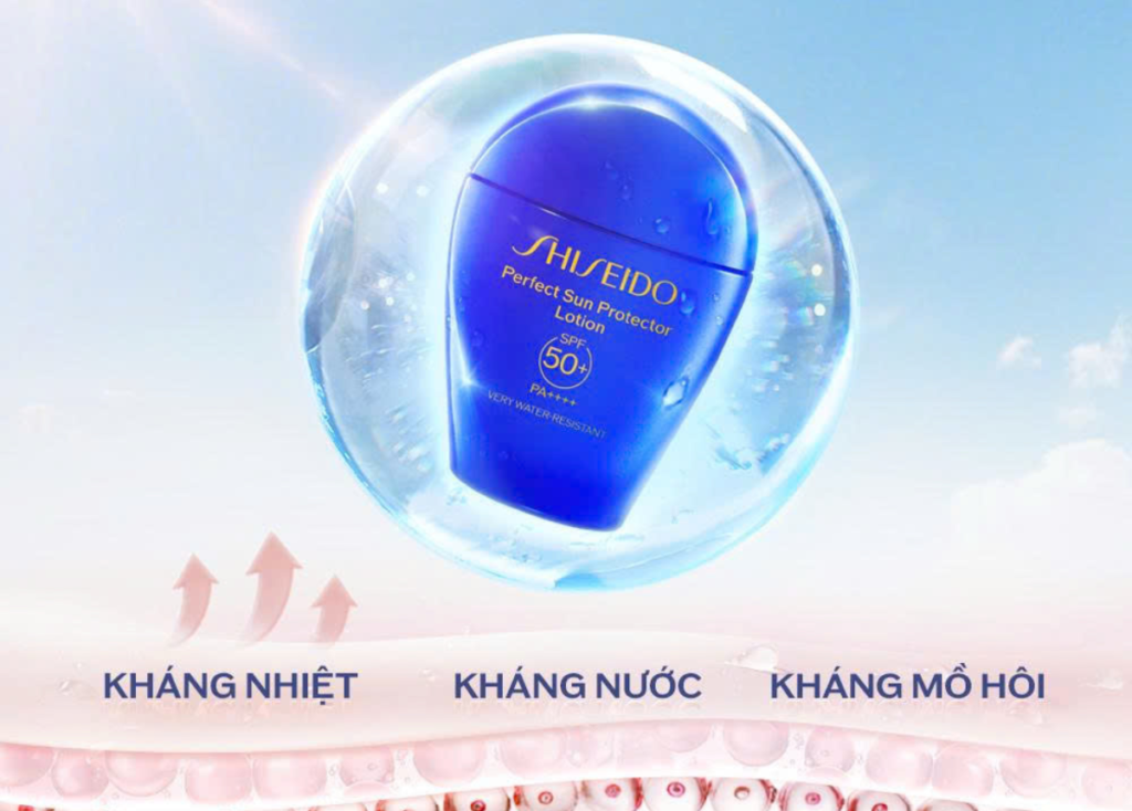 Kem chống nắng Shiseido Perfect Sun Protector Lotion