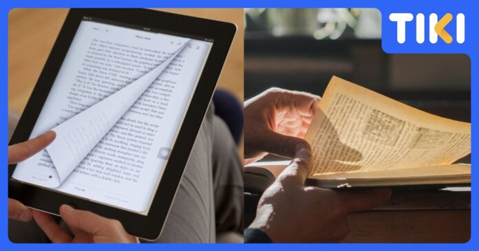 Nên đọc sách giấy hay sách điện tử: Lựa chọn giữa truyền thống và hiện đại