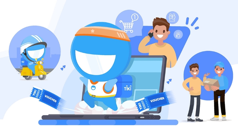 Tiki là địa chỉ mua sách online uy tín hàng đầu
