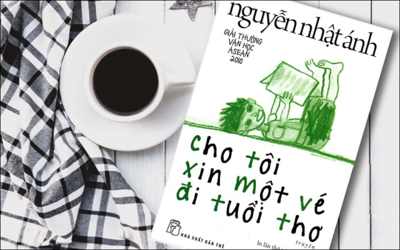 Cho tôi xin một vé đi tuổi thơ đưa người đọc trở về ký ức tuổi nhỏ hồn nhiên, ấm áp bên gia đình
