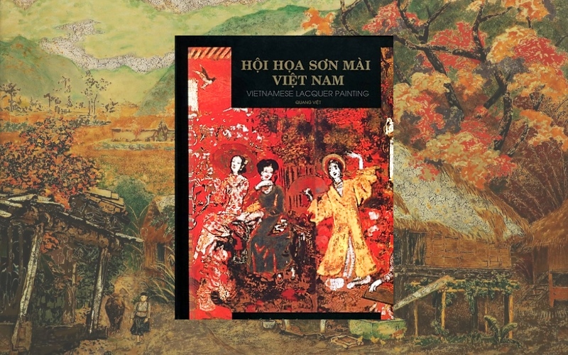 Sách tái hiện chân thực vẻ đẹp của tranh sơn mài