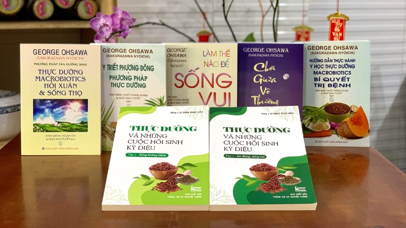 Lựa chọn sách hay về thực dưỡng