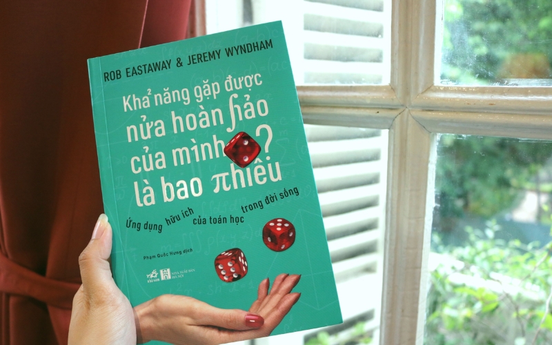 Sách của Ben Orlin biến xác suất thành câu chuyện hài hước, dễ hiểu, giúp bạn tiếp cận toán học nhẹ nhàng